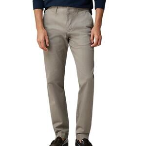 NWT J. Crew Men 32 x 32 Straight Leg Grey Casual Pants 770 Stretch